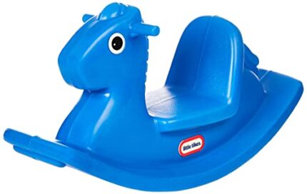 little tikes 514 173950E3 EA L/T Rocking Horse-Blue Our Van