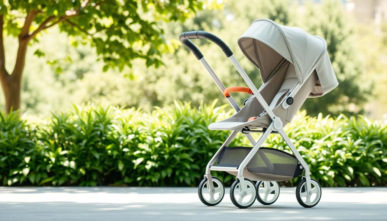 Lightweight and Compact Baby Stroller